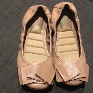 Me Too Ballet Flats with Bow Detail